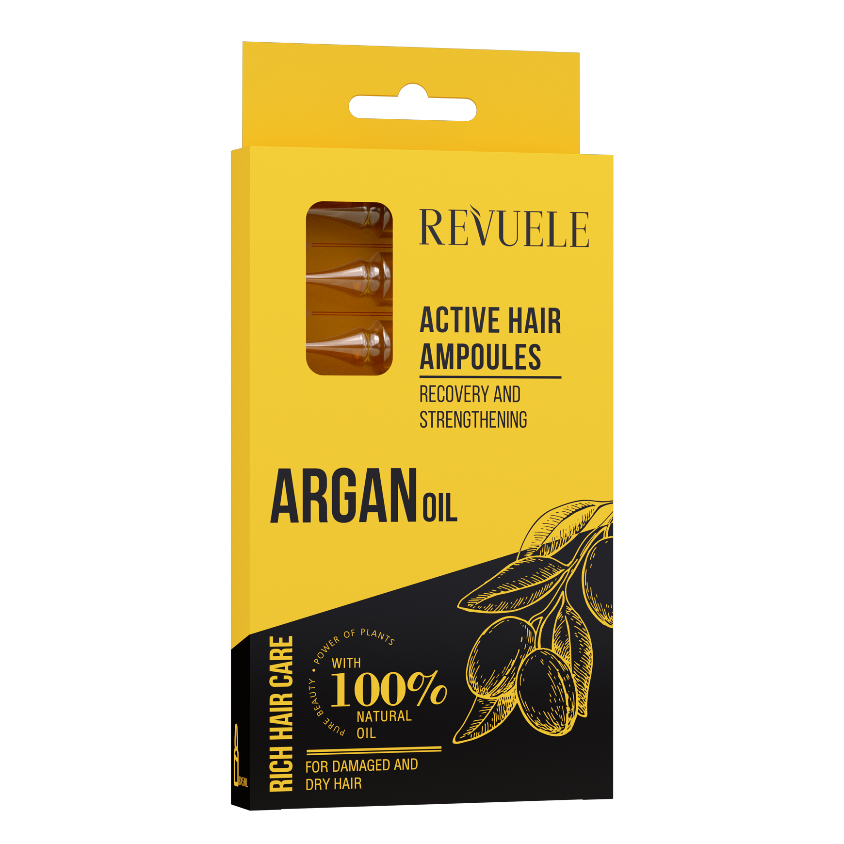 ARGAN OIL ACTIVE HAIR AMPOULES 8*5ml