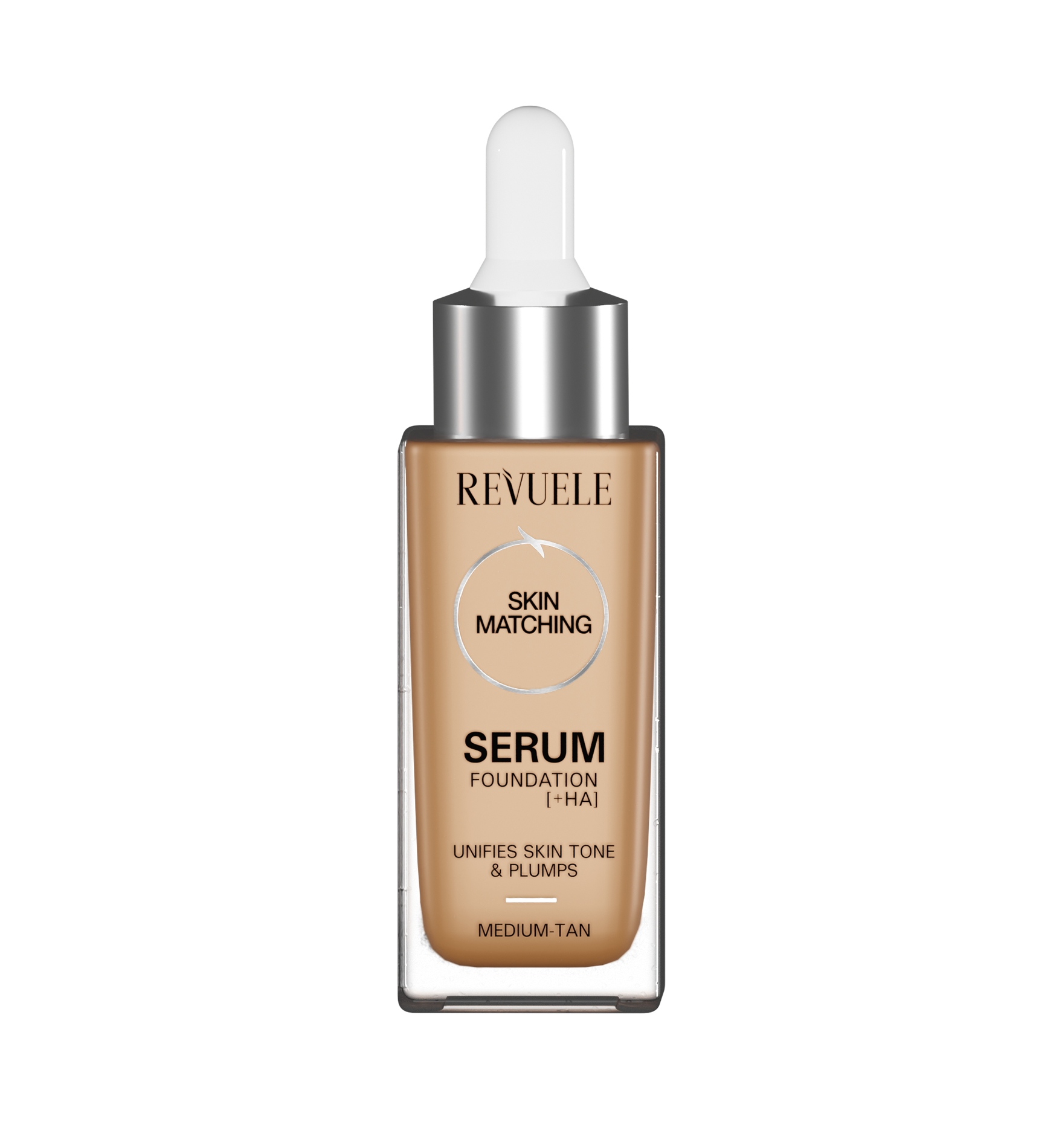 SERUM FOUNDATION + HA MEDIUM-TAN, 30 ml