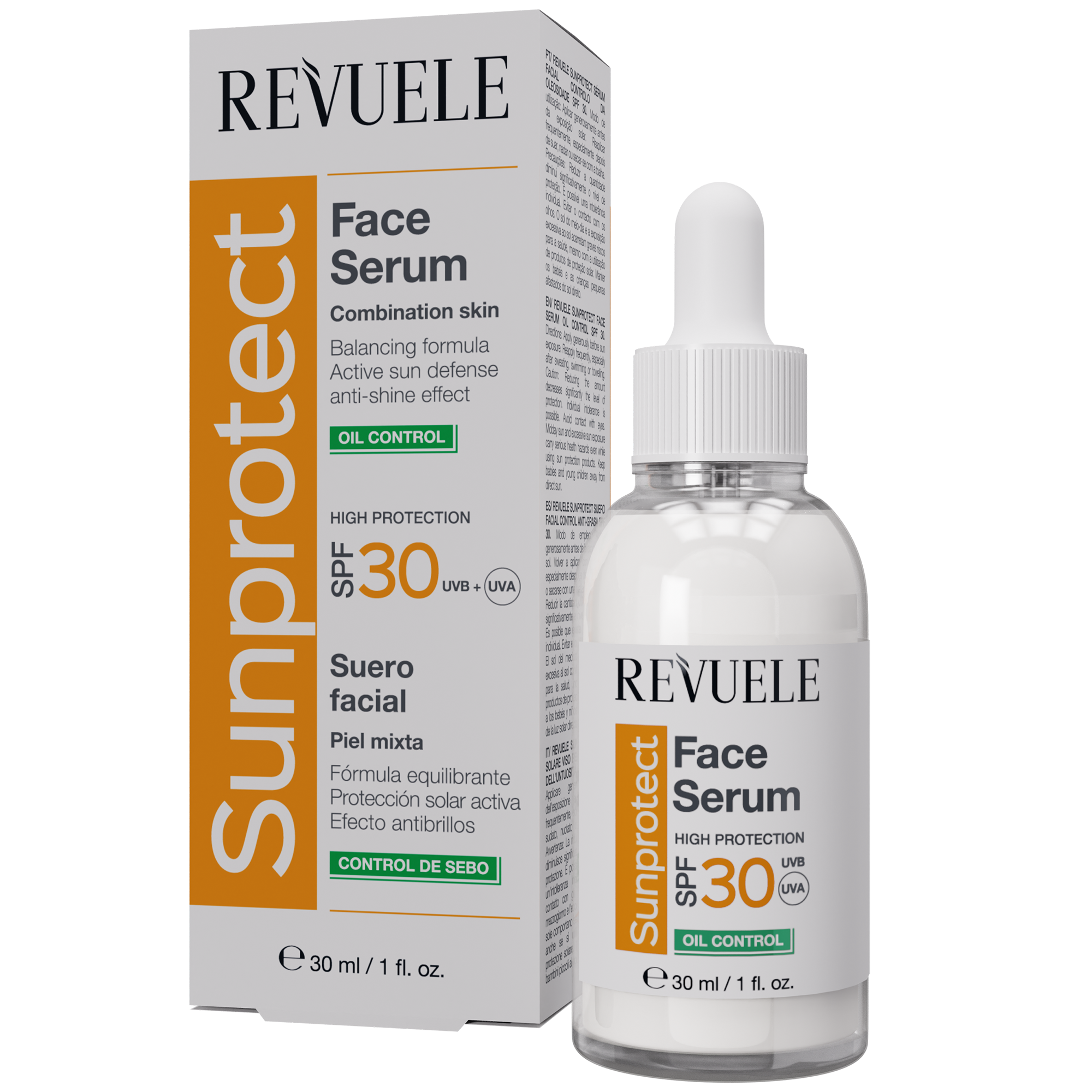Sunprotect face serum oil control SPF 30, 30 ml
