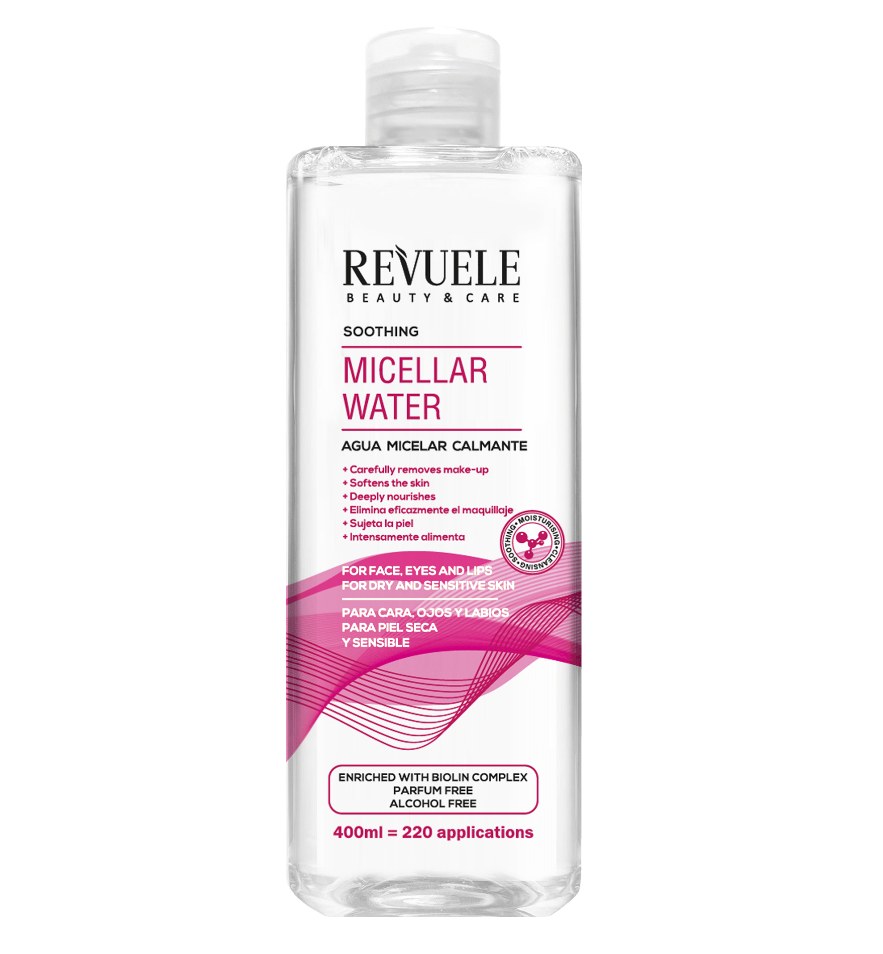 MICELLAR WATER SOOTHING 400ml, 12pcs