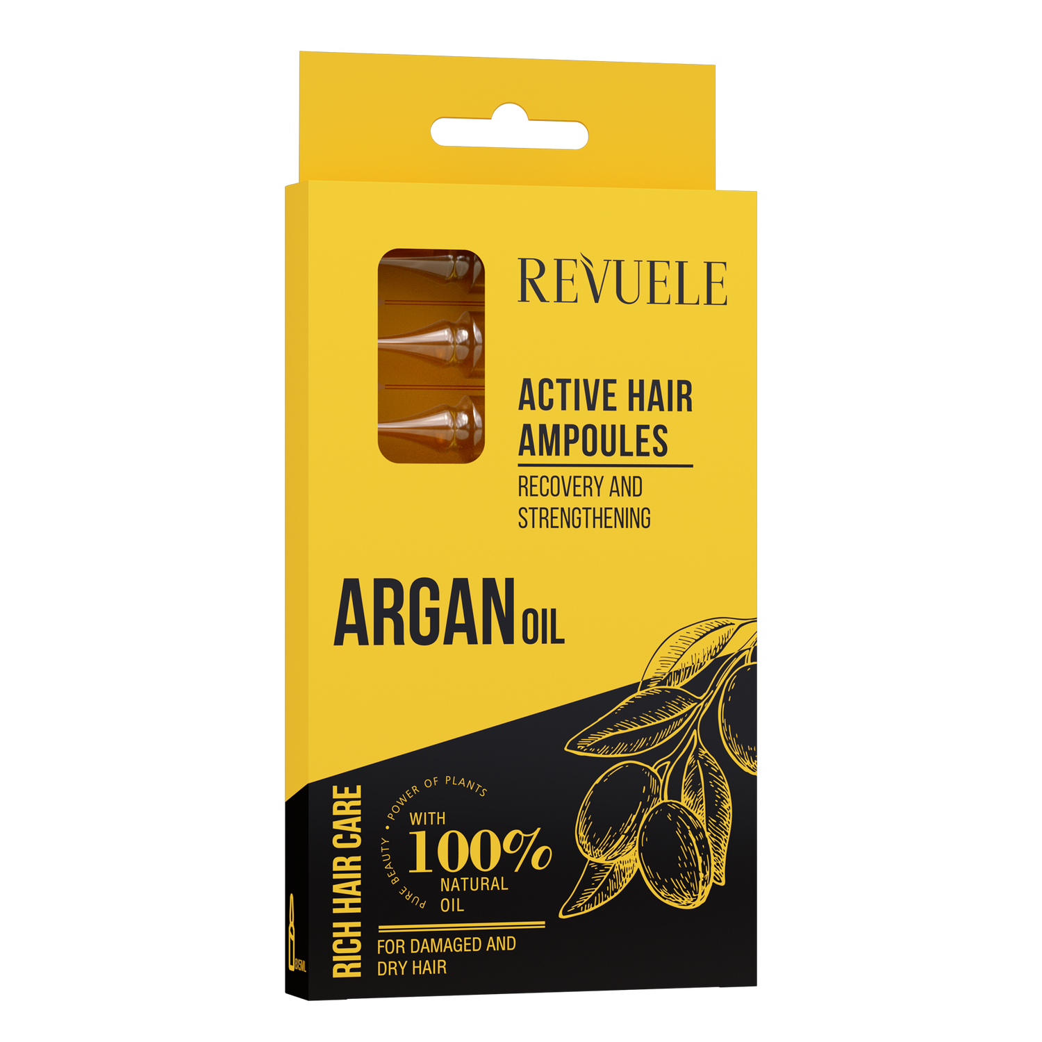 ARGAN OIL ACTIVE HAIR AMPOULES 8*5ml