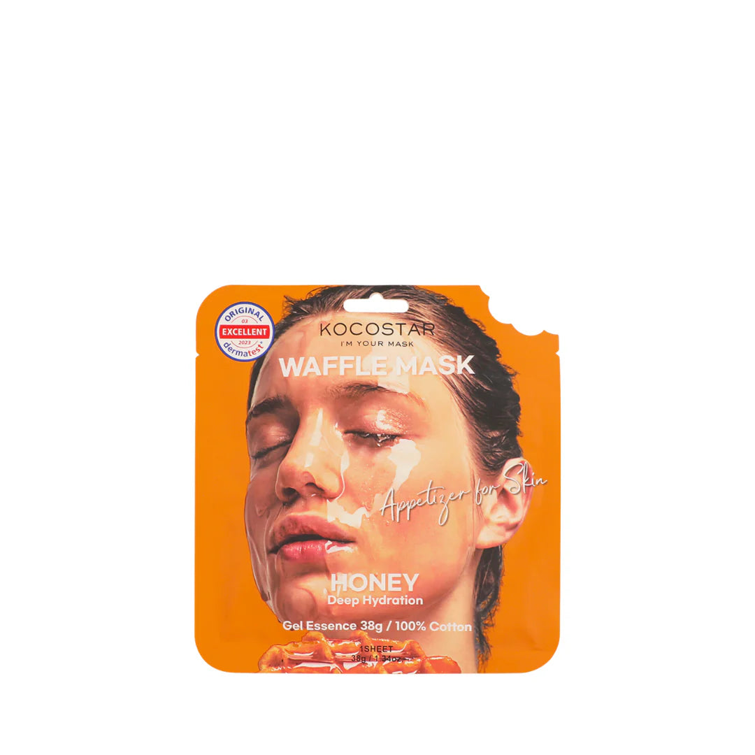 Waffle Mask Honey