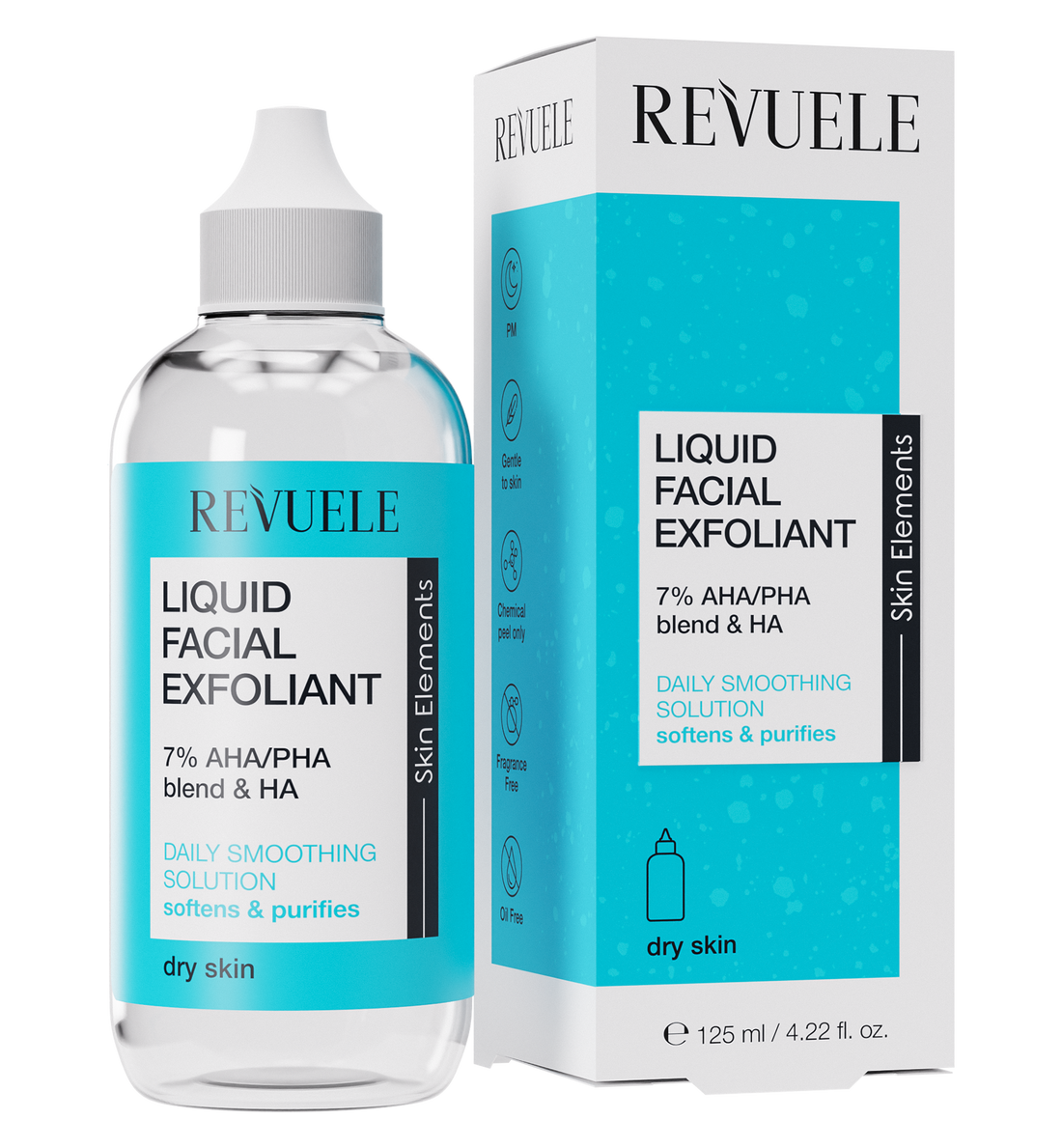 LIQUID FACIAL EXFOLIANT 7% AHA/PHA BLEND + HA, 125ml