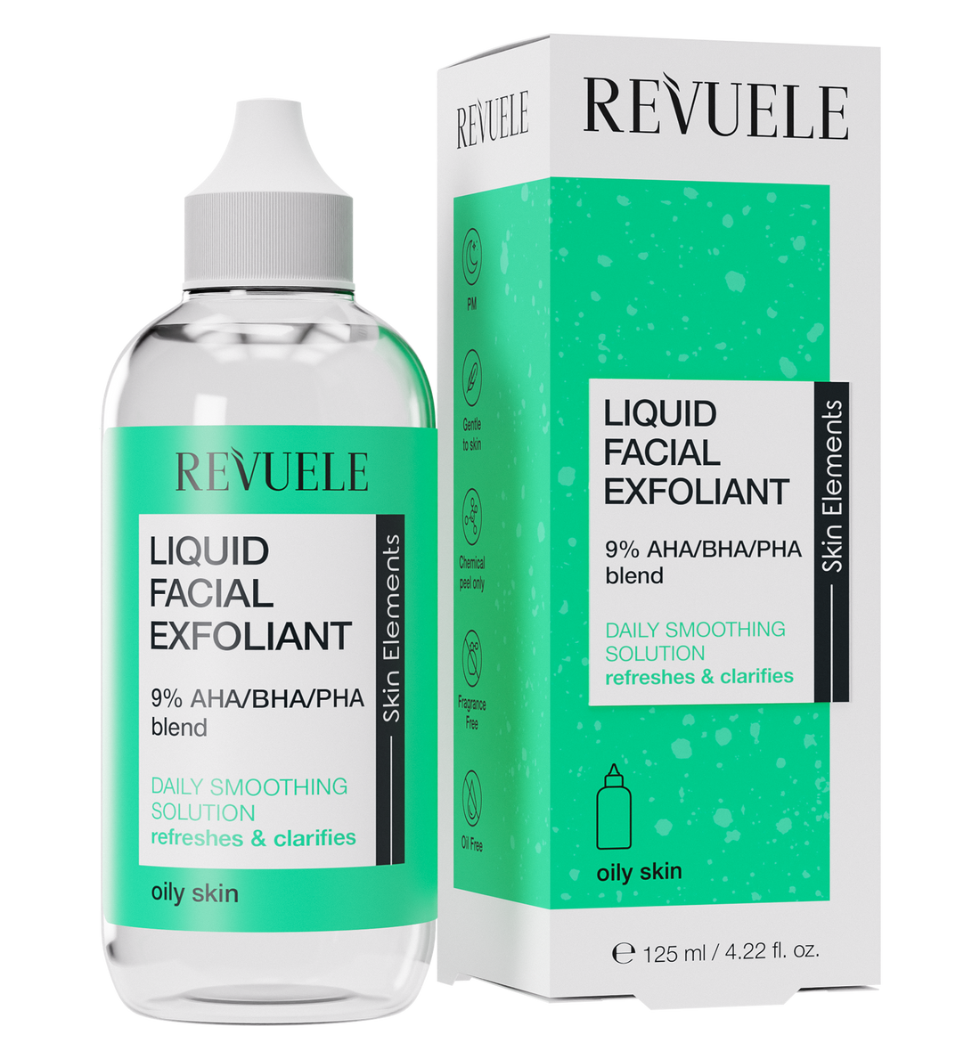 LIQUID FACIAL EXFOLIANT 9 % AHA/BHA/PHA BLEND, 125ml