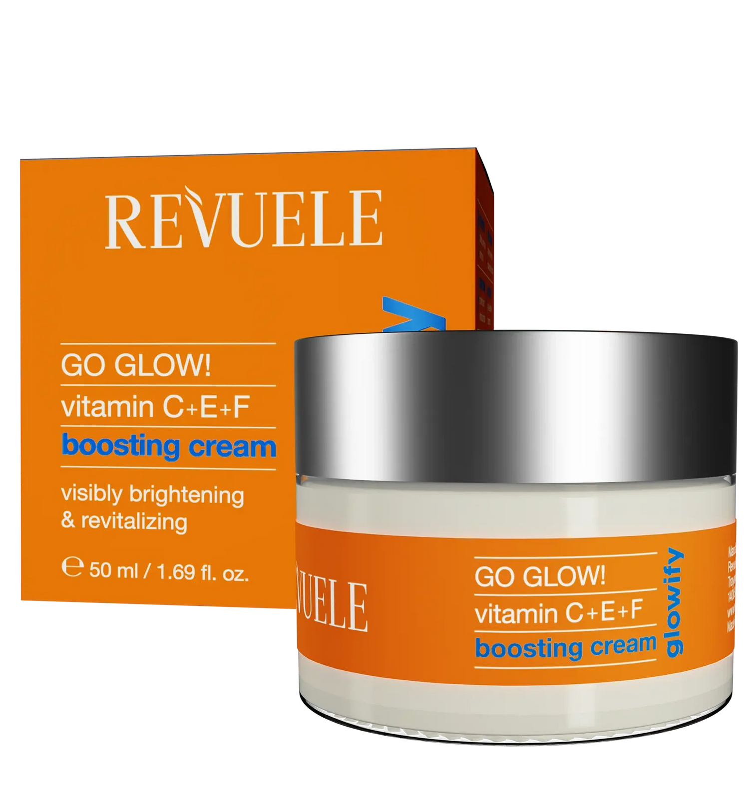 GO GLOW! BOOSTING CREAM VITAMIN C+ E+ F, 50 ML