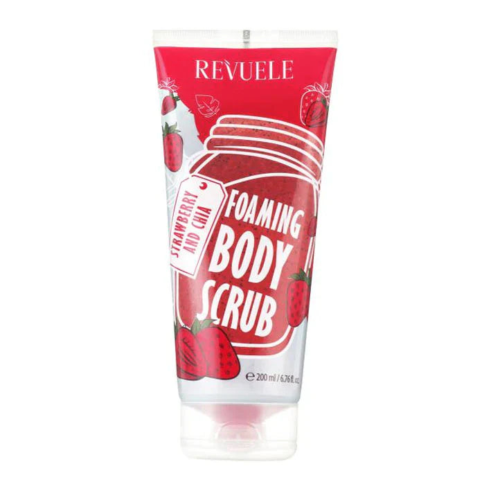 FOAMING BODY SCRUB Strawberry and Chia 200ml