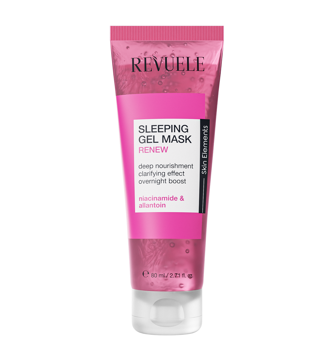 SLEEPING GEL MASK - RENEW, 80 ml - PINK
