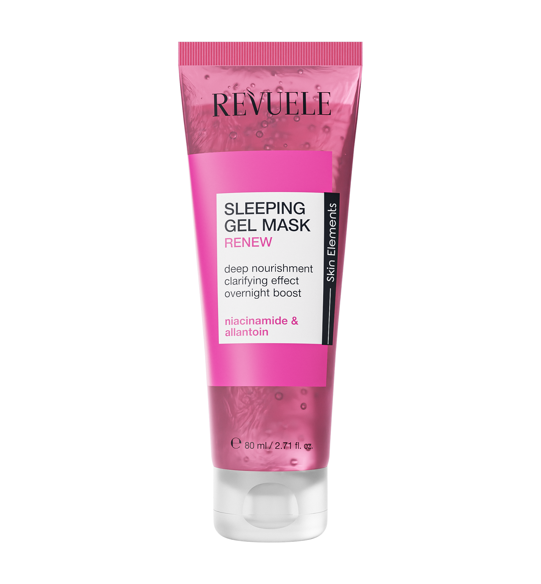 SLEEPING GEL MASK - RENEW, 80 ml - PINK