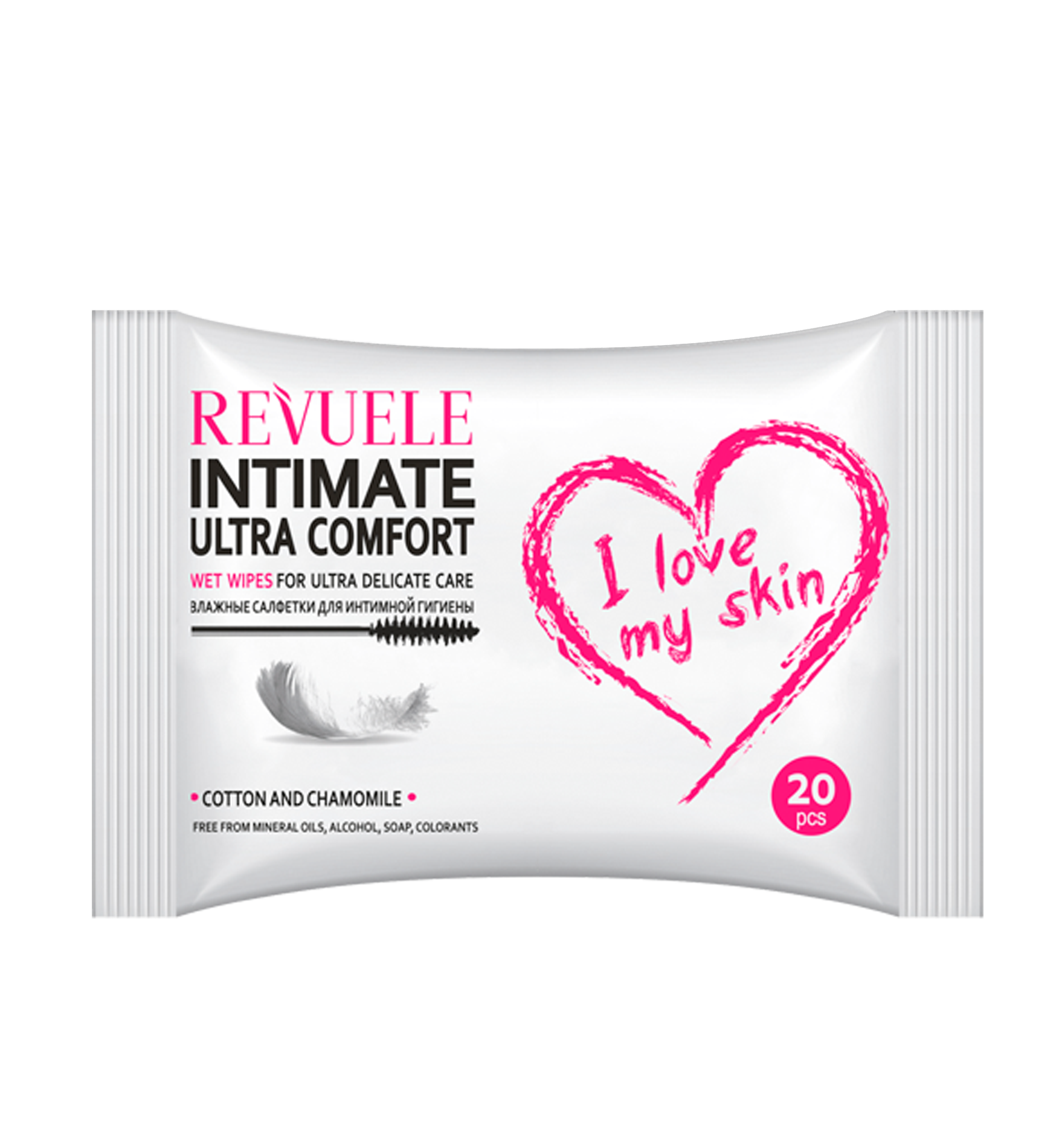 Wet wipes INTIMATE Ultra Comfort with Cotton and Chamomille