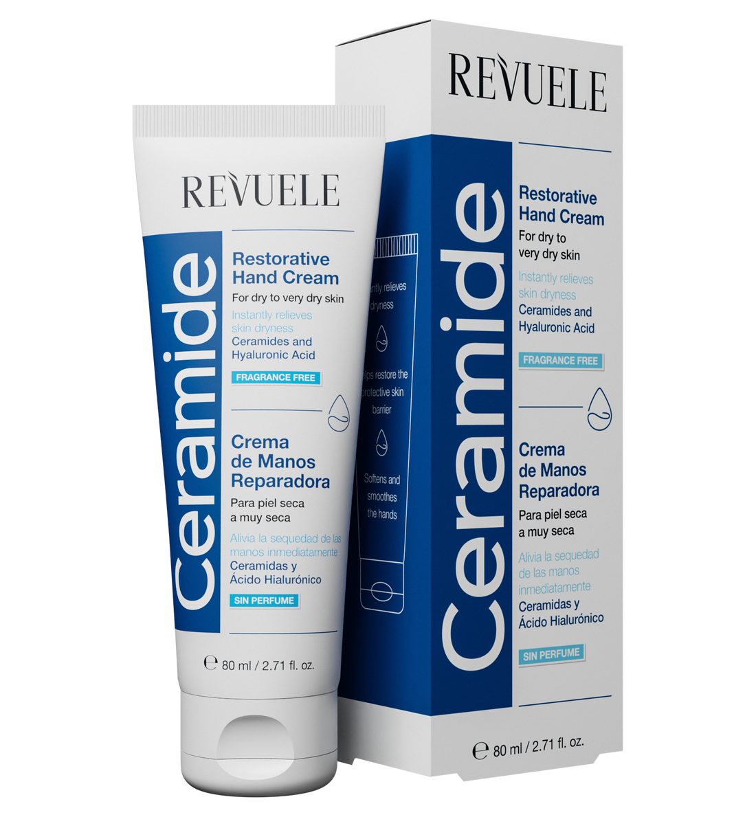 CERAMIDE RESTORATIVE HAND CREAM, 80ml