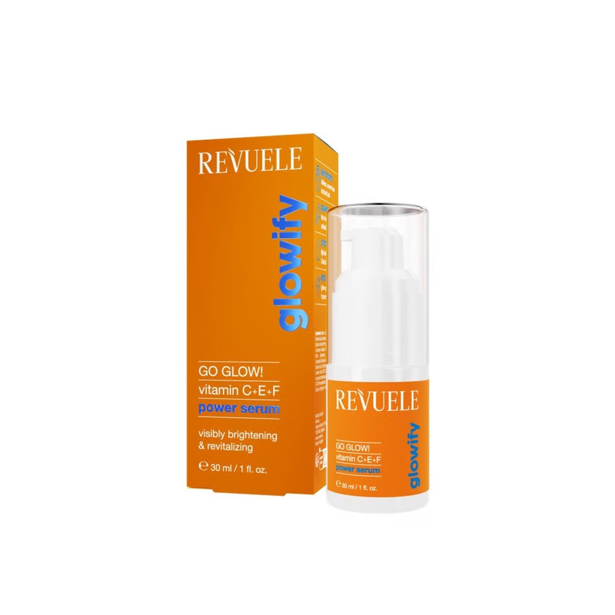 GO GLOW! POWER SERUM VITAMIN C+E+F, 30 ML
