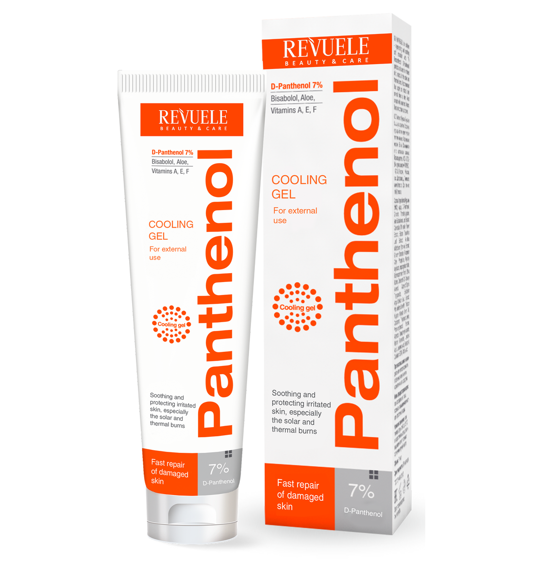 PANTHENOL Cooling Gel for solar and therma